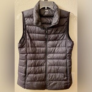 Uniqlo Black Down Puffer Vest